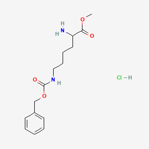 molecular formula C15H23ClN2O4 B7803113 Methyl N6-benzyloxycarbonyl-L-lysinate hydrochloride 