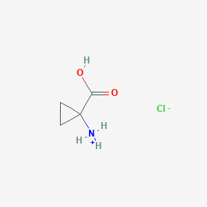 molecular formula C4H8ClNO2 B7803131 1-Carboxycyclopropanaminium chloride 