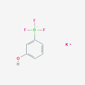 molecular formula C6H5BF3KO B7803200 CID 16218092 