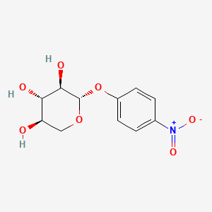 molecular formula C11H13NO7 B7803247 4-Nitrophenyl beta-D-xyloside CAS No. 41721-77-1