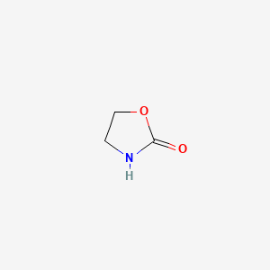 molecular formula C3H5NO2 B7803251 2-Oxazolidinone CAS No. 51667-26-6