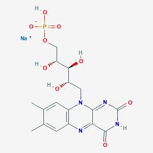molecular formula C17H20N4NaO9P B7803279 CID 89636 