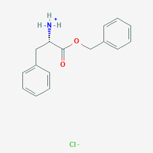 molecular formula C16H18ClNO2 B7803283 Benzyl 3-phenyl-L-alaninate hydrochloride 