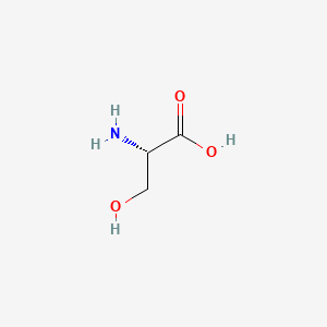 molecular formula C3H7NO3 B7803347 Serine CAS No. 6898-95-9