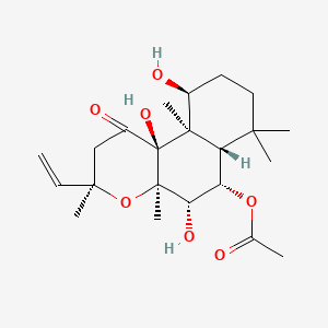 molecular formula C22H34O7 B7803361 异福司可林 