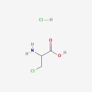 molecular formula C3H7Cl2NO2 B7803365 3-Chloroalanine hydrochloride CAS No. 3157-46-8