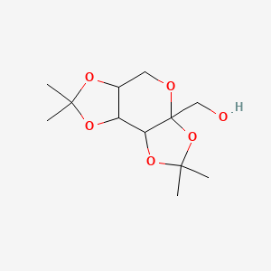 molecular formula C12H20O6 B7803392 beta-D-Fructopyranose, 2,3:4,5-bis-O-(1-methylethylidene)- 