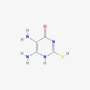 molecular formula C4H6N4OS B7803398 CID 70489 
