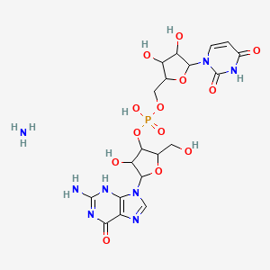 molecular formula C19H27N8O13P B7803460 CID 16219457 