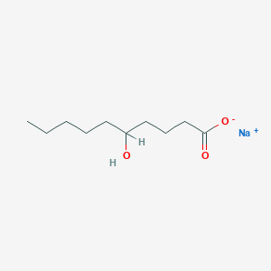 molecular formula C10H19NaO3 B7803461 CID 9794325 