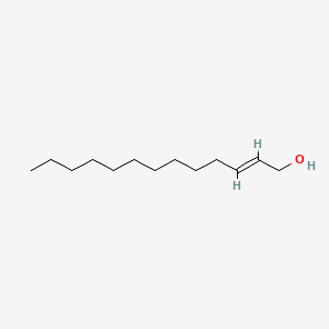 molecular formula C13H26O B7803506 trans-2-Tridecen-1-ol CAS No. 74962-98-4