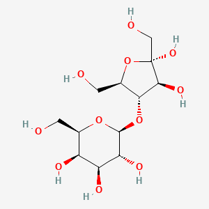 molecular formula C12H22O11 B7803540 4-O-beta-D-Galactopyranosyl-alpha-D-fructose 