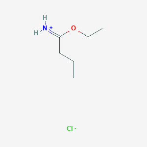 Butyrimidic acid, ethyl ester, hydrochloride
