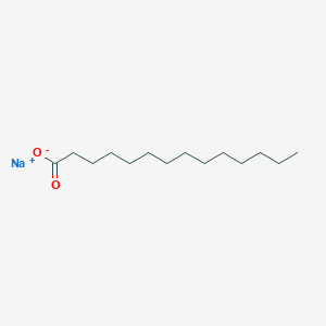 molecular formula C14H27NaO2 B7803626 CID 61223 