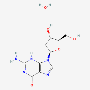 molecular formula C10H15N5O5 B7803656 CID 16218597 