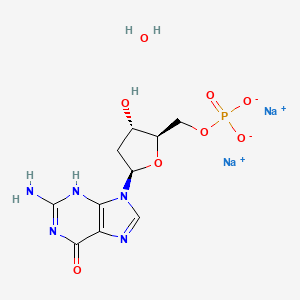 molecular formula C10H14N5Na2O8P B7803672 CID 16218594 