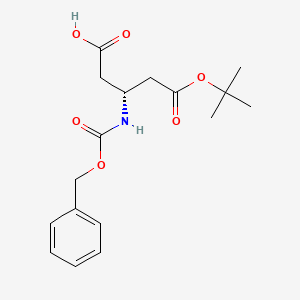 molecular formula C17H23NO6 B7803680 Z-beta-Glu(OtBu)-OH 