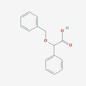 molecular formula C15H14O3 B7803871 (Benzyloxy)(phenyl)acetic acid 