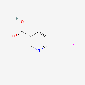molecular formula C7H8INO2 B7803899 Pyridinium, 3-carboxy-1-methyl-, iodide CAS No. 6138-42-7