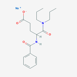 molecular formula C18H25N2NaO4 B7803944 CID 657236 