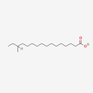 molecular formula C17H34O2 B7803964 十四烷酸 CAS No. 5746-59-8