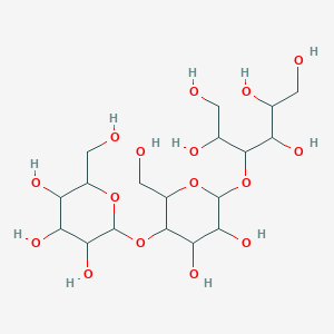 molecular formula C18H34O16 B7803969 1,4-b-D-Cellotriitol CAS No. 68425-17-2
