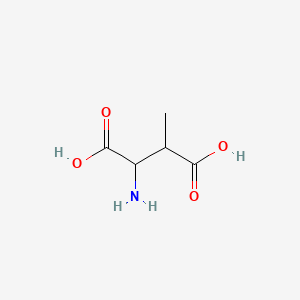 molecular formula C5H9NO4 B7803978 2-Amino-3-methylsuccinic acid CAS No. 31571-69-4