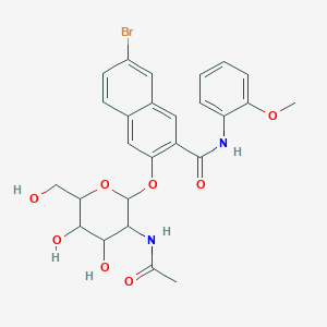 molecular formula C26H27BrN2O8 B7804002 naphthol as-bi-N-acetyl-beta-d-glucosaminide 