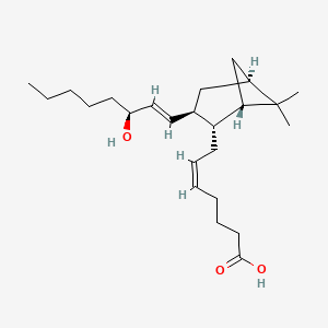 molecular formula C24H40O3 B7804059 PTA2 (Pinane thromboxane A2) 