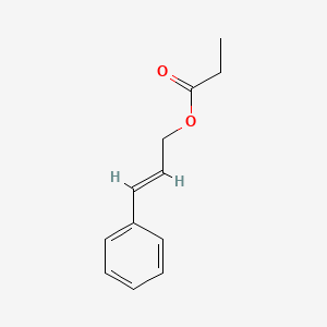 molecular formula C12H14O2 B7804193 Cinnamyl propionate CAS No. 78761-38-3