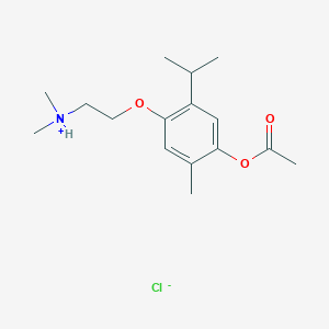 molecular formula C16H26ClNO3 B7804248 Arlitene 