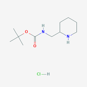 molecular formula C11H23ClN2O2 B7804537 2-BOC-AMINOMETHYL-PIPERIDINE-HCl 