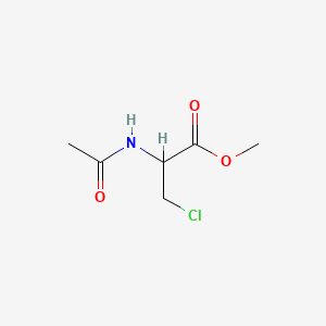 molecular formula C6H10ClNO3 B7804546 Methyl 2-acetylamino-3-chloropropionate CAS No. 40026-27-5