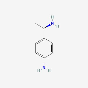 molecular formula C8H12N2 B7804564 (R)-4-(1-Aminoethyl)aniline 