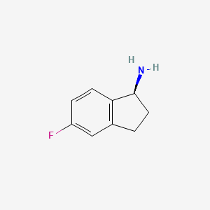 (S)-5-Fluoro-2,3-dihydro-1H-inden-1-amine