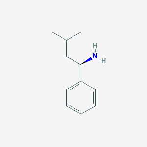 (R)-3-Methyl-1-phenylbutan-1-amine