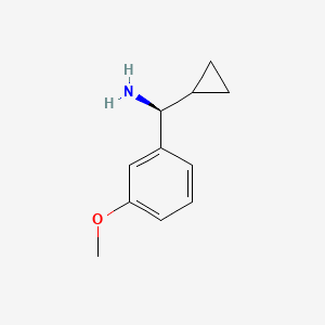 (S)-Cyclopropyl(3-methoxyphenyl)methanamine
