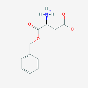 (3S)-3-azaniumyl-4-oxo-4-phenylmethoxybutanoate