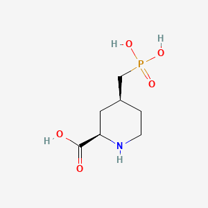 molecular formula C7H14NO5P B7804780 Selfotel, (-)- CAS No. 113229-61-1