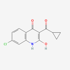 molecular formula C13H10ClNO3 B7804970 CID 4237309 