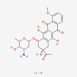 molecular formula C27H30ClNO10 B7804973 Daunoblastin CAS No. 71214-33-0