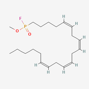 molecular formula C21H36FO2P B7805014 Methyl arachidonyl fluorophosphonate CAS No. 180509-15-3