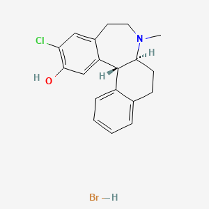 molecular formula C19H21BrClNO B7805021 SCH 39166 hydrobromide 