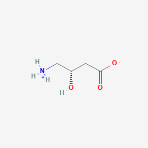 (3S)-4-azaniumyl-3-hydroxybutanoate