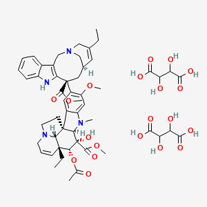 molecular formula C53H66N4O20 B7805163 Vinorelbine tartrate 