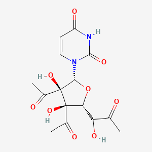 molecular formula C15H18N2O9 B7805233 2`,3`,5`-Triacetyluridine 