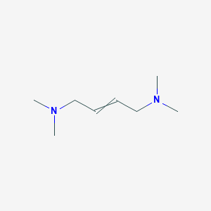 molecular formula C8H18N2 B7805239 N,N,N',N'-Tetramethylbut-2-enylenediamine 