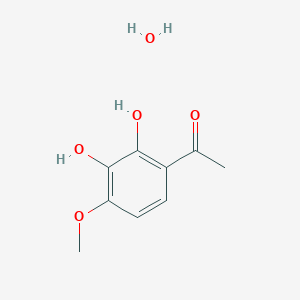 molecular formula C9H12O5 B7805294 2',3'-Dihydroxy-4'-methoxyacetophenone Hydrate 