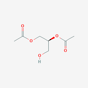 molecular formula C7H12O5 B7805465 L-Glycerol 1,2-diacetate 