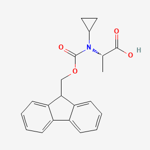 molecular formula C21H21NO4 B7805537 FMOC-cyclopropylalanine 
